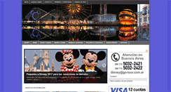 Desktop Screenshot of paquetes-disney.com.ar